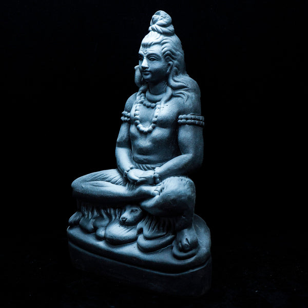 Lord shiva statue - Adi yogi or The First Yogi - Hindu God lord Shiva idol - Yoga figurine - Meditation room art - buddhist art - mollisarts