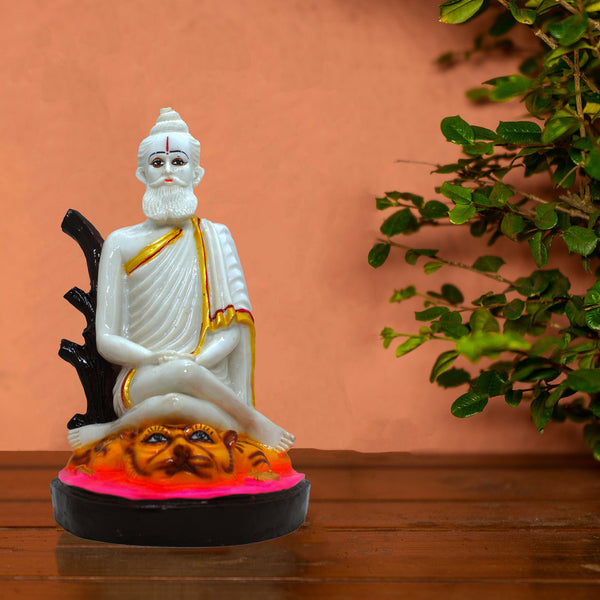 Hand Made LoknathBaba Marble Murti or Idol online available - height 28 cm (11")